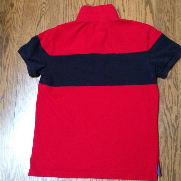 GAP Men's Red and Black Polo - Picture 2 of 11